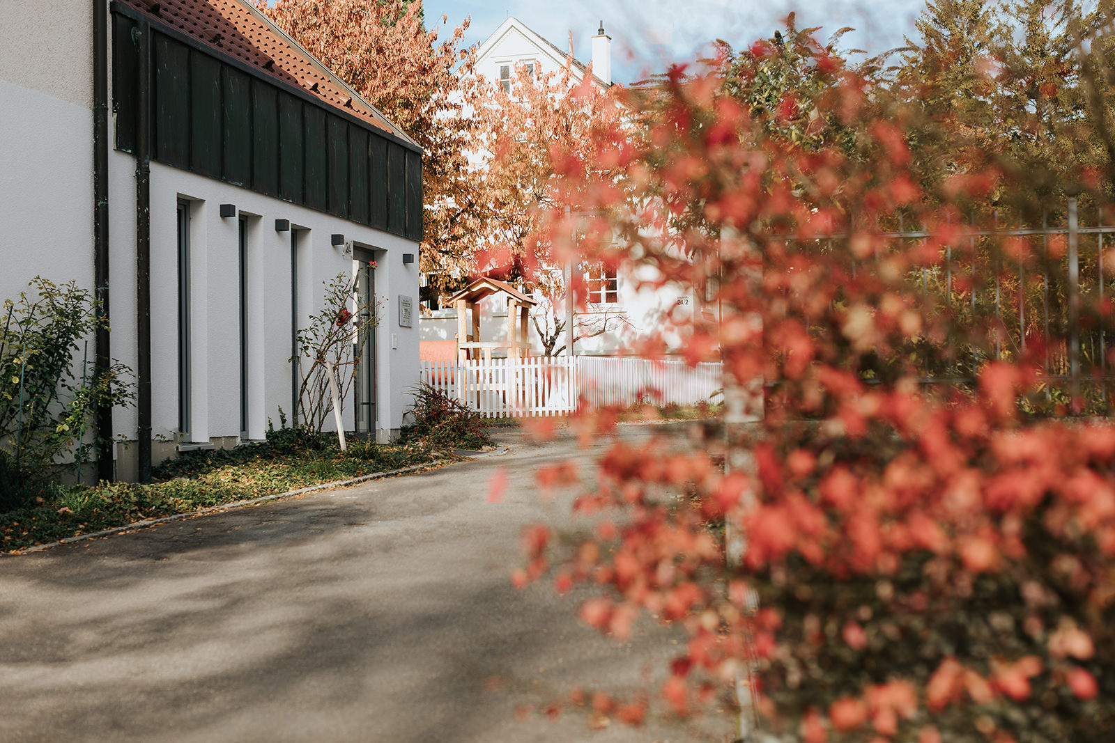 Außenansicht der Hausarzt-Praxis am Schlössle in Pfullingen